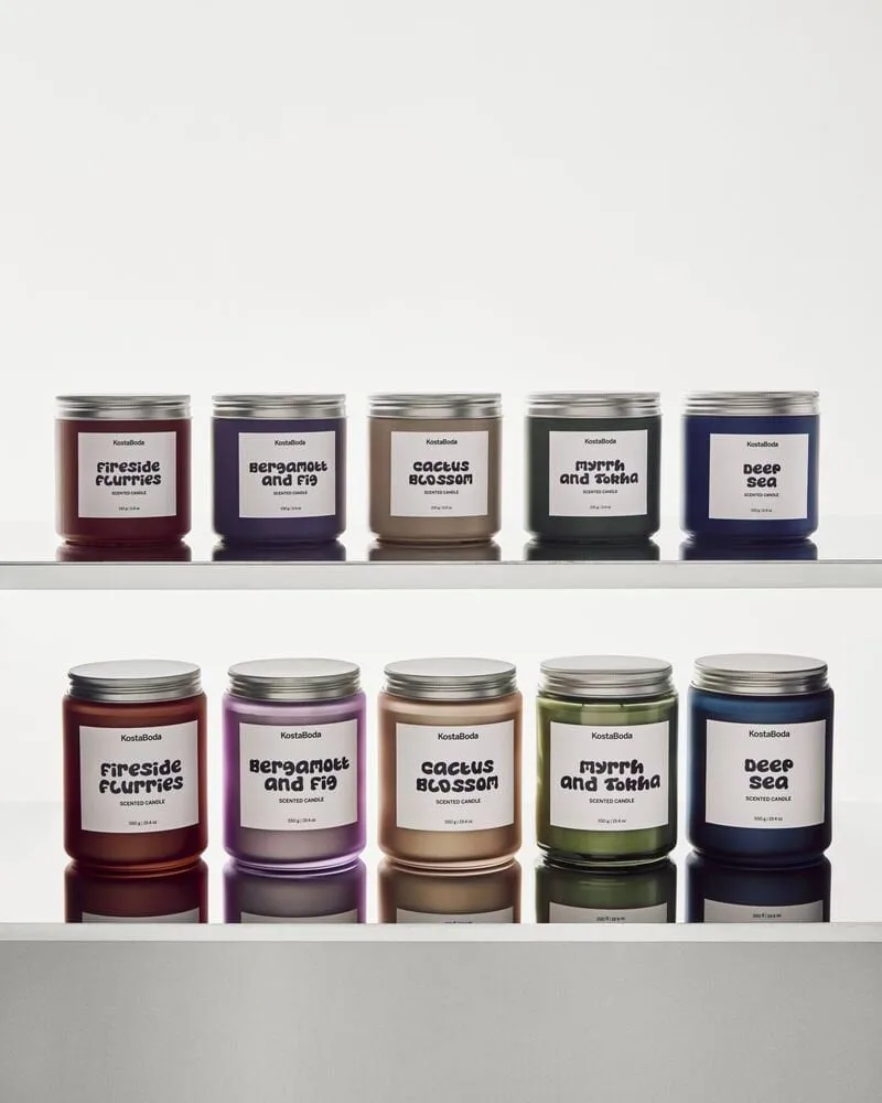 Bougie parfumée Mind, Bergamott & Fig, 550 g Kosta Boda