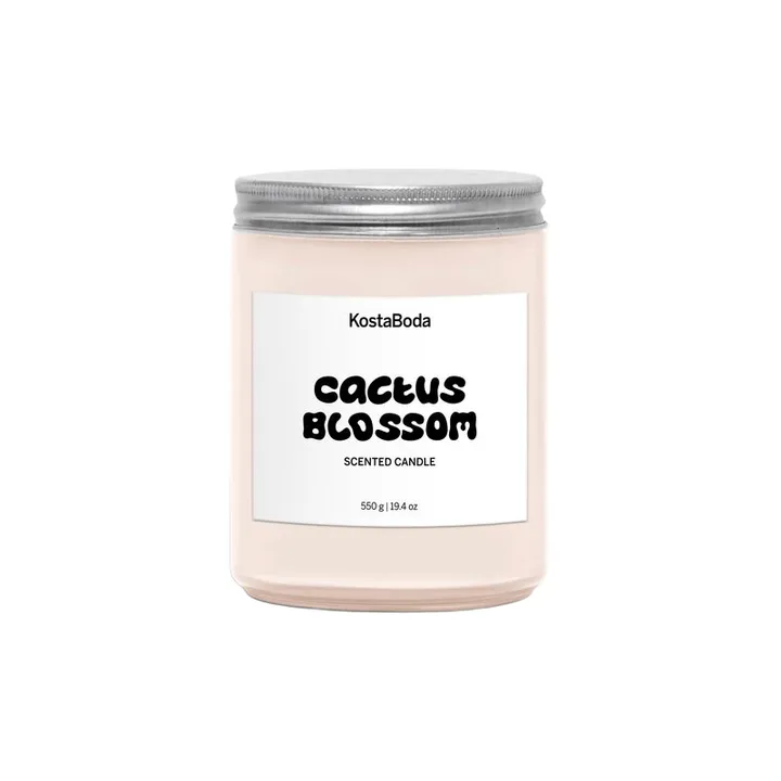 Bougie parfumée Mind - Cactus Blossom, 550 g - Kosta Boda