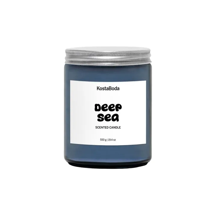 Bougie parfumée Mind - Deep Sea, 550 g - Kosta Boda