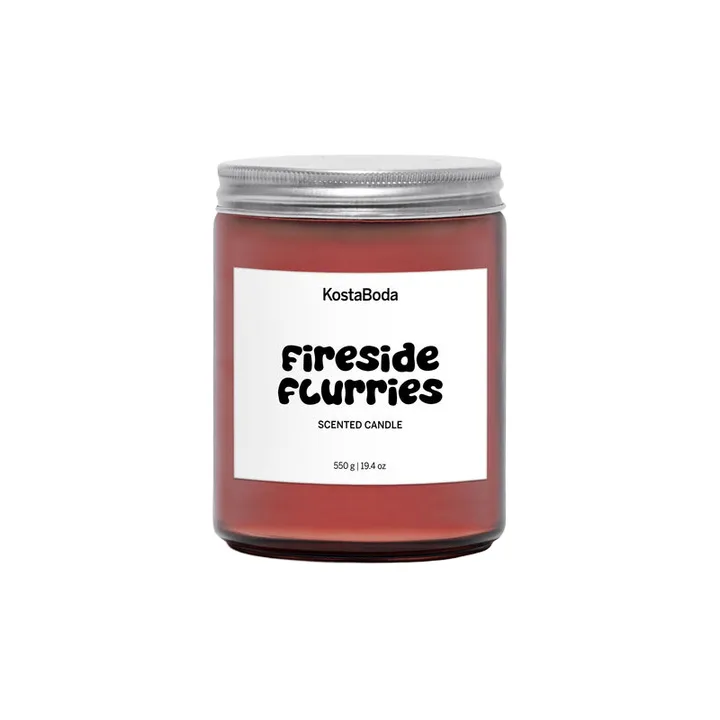 Bougie parfumée Mind - Fireside flurries, 550 g - Kosta Boda