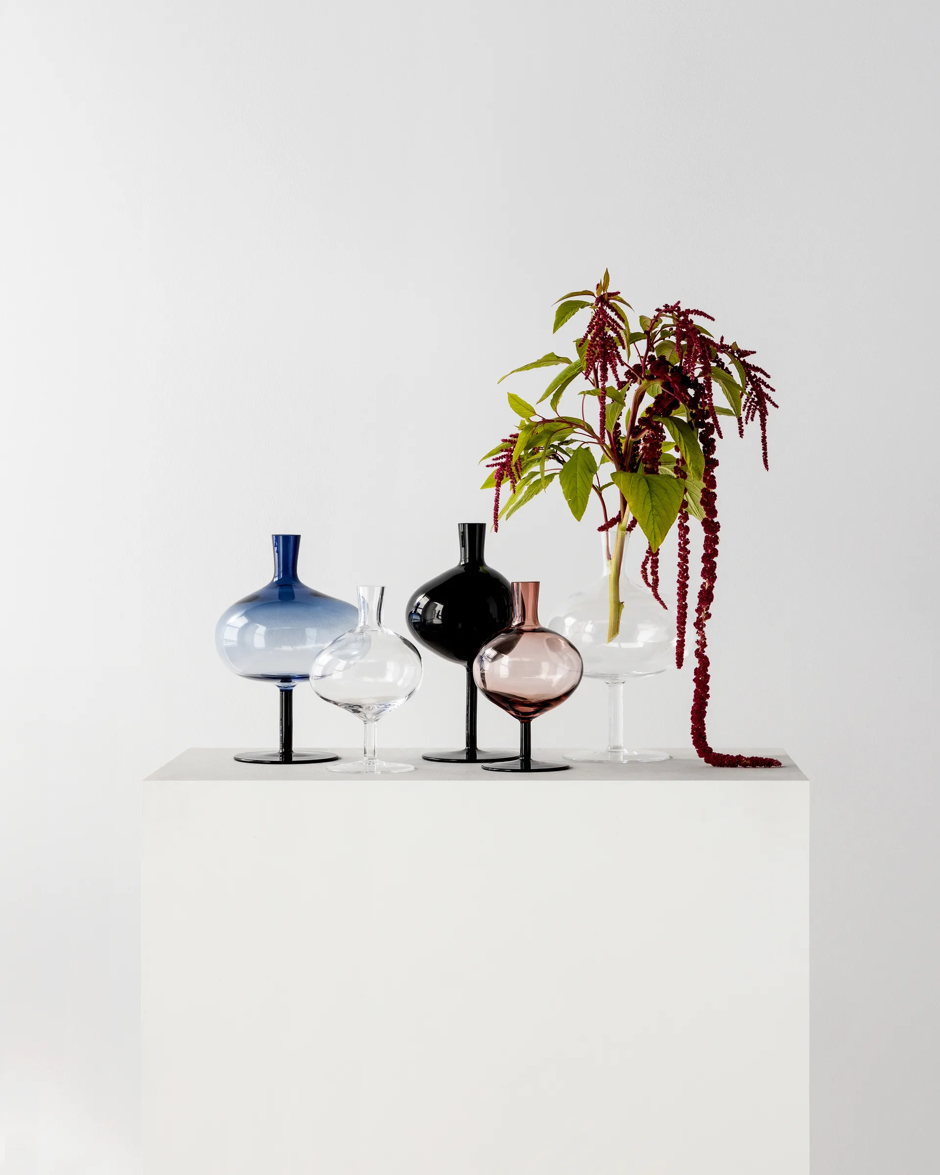 Bouteille Bod 306 mm, Noir Kosta Boda