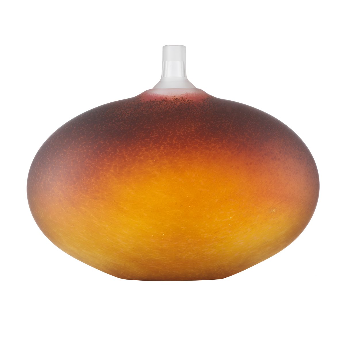 Kosta Boda BV Beans AC-20 Satiné marron doré