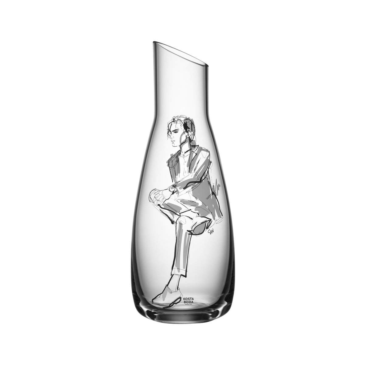 kosta boda carafe all about you 1 l him