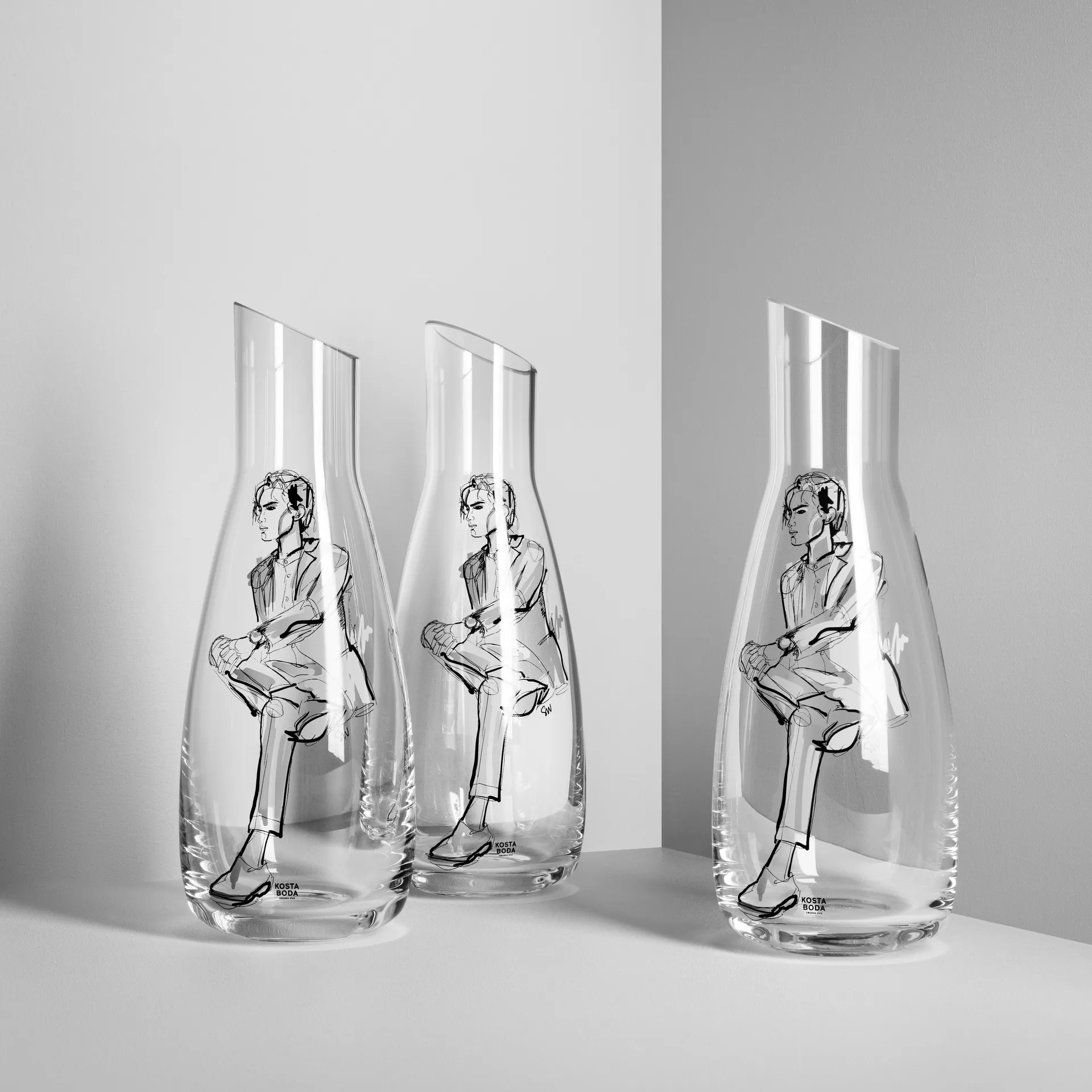 Carafe All about you 1 l, Him Kosta Boda