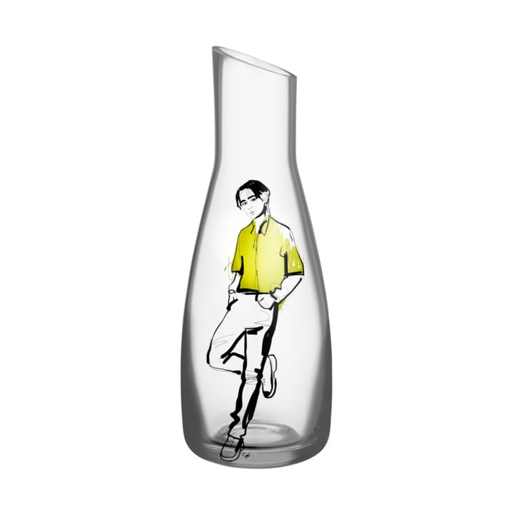 Carafe All about you 1 l - Welcome him - Kosta Boda