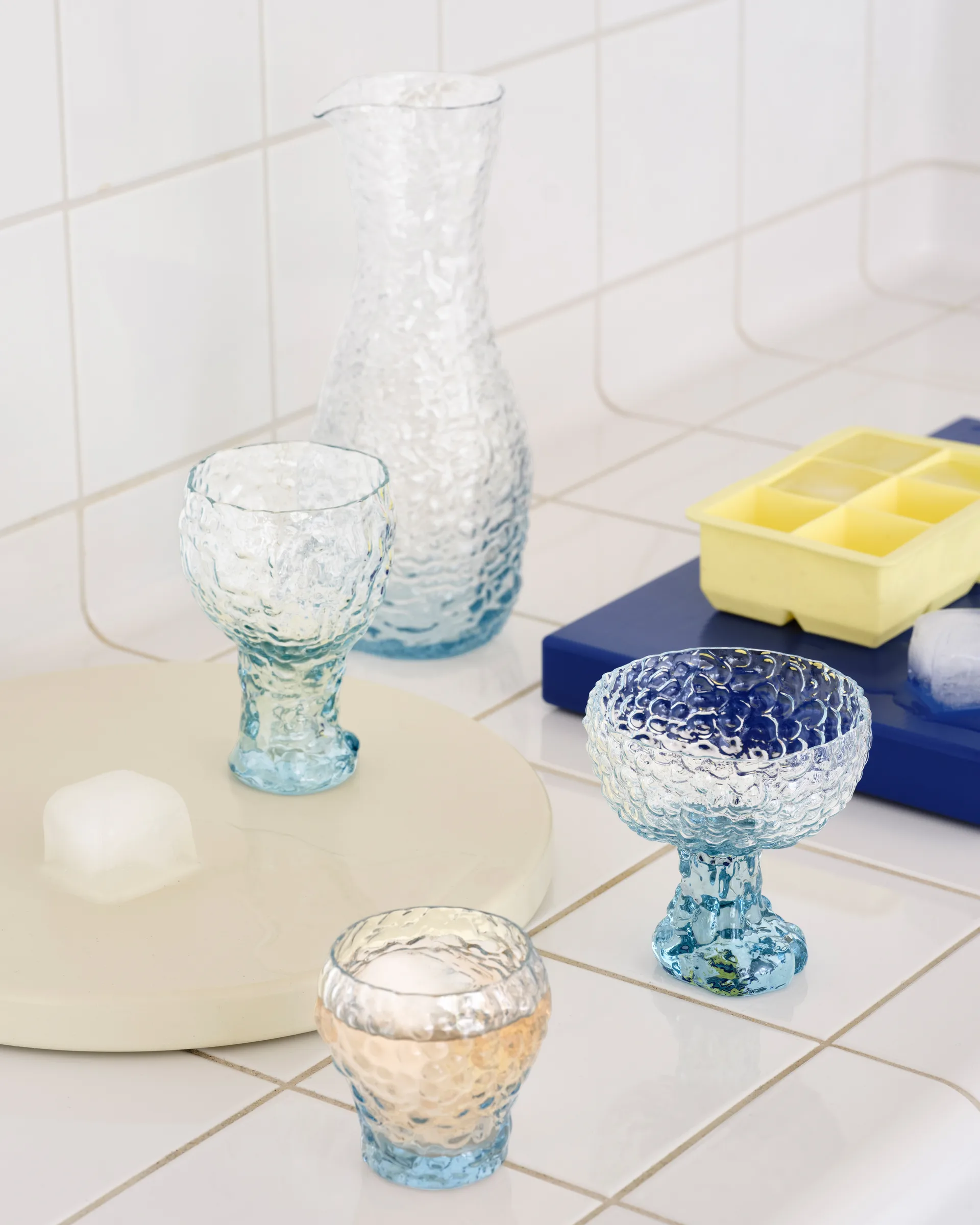 Carafe Moss 1,42 l, Verre rond Kosta Boda