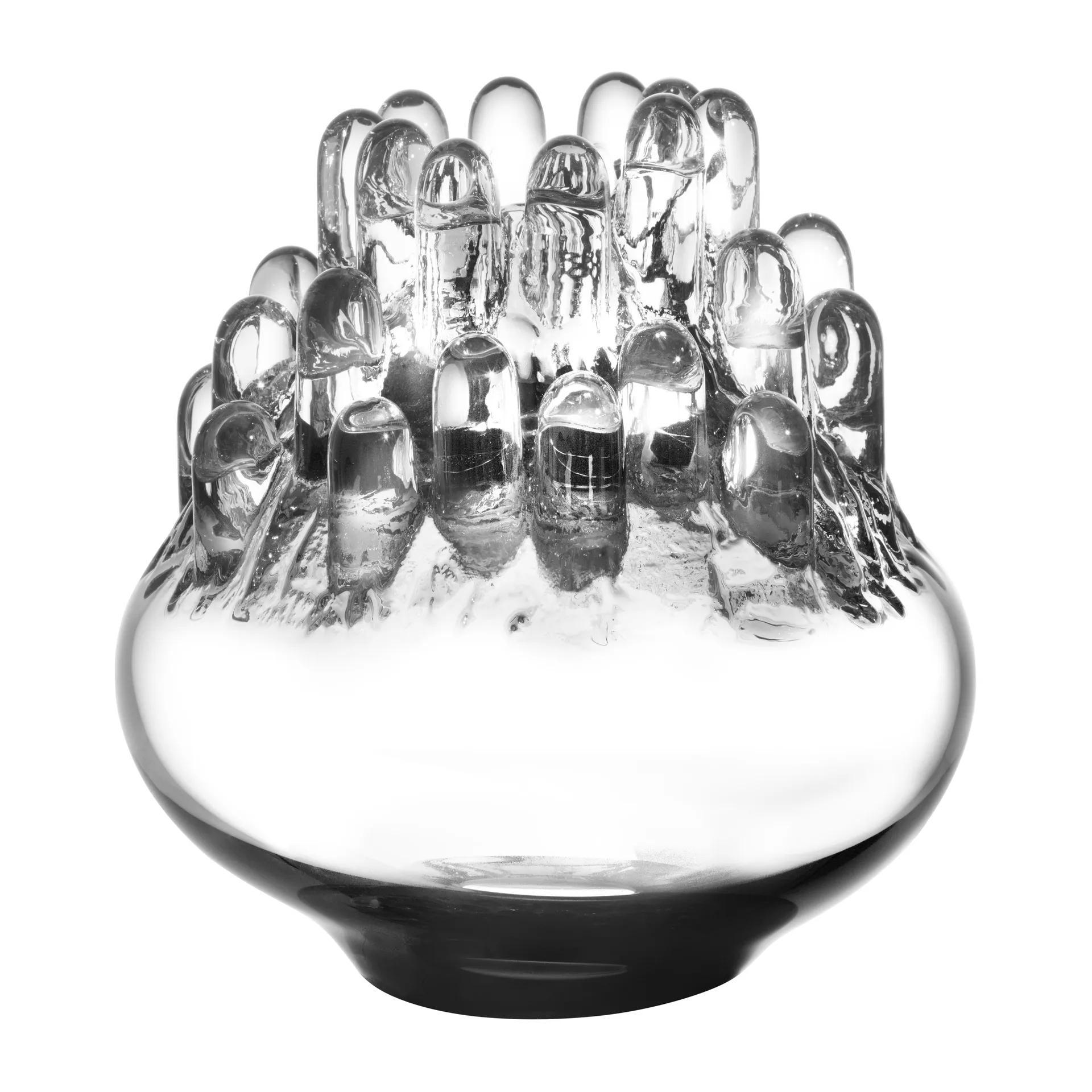 Chandelier Polar moyen 20 cm, Transparent Kosta Boda