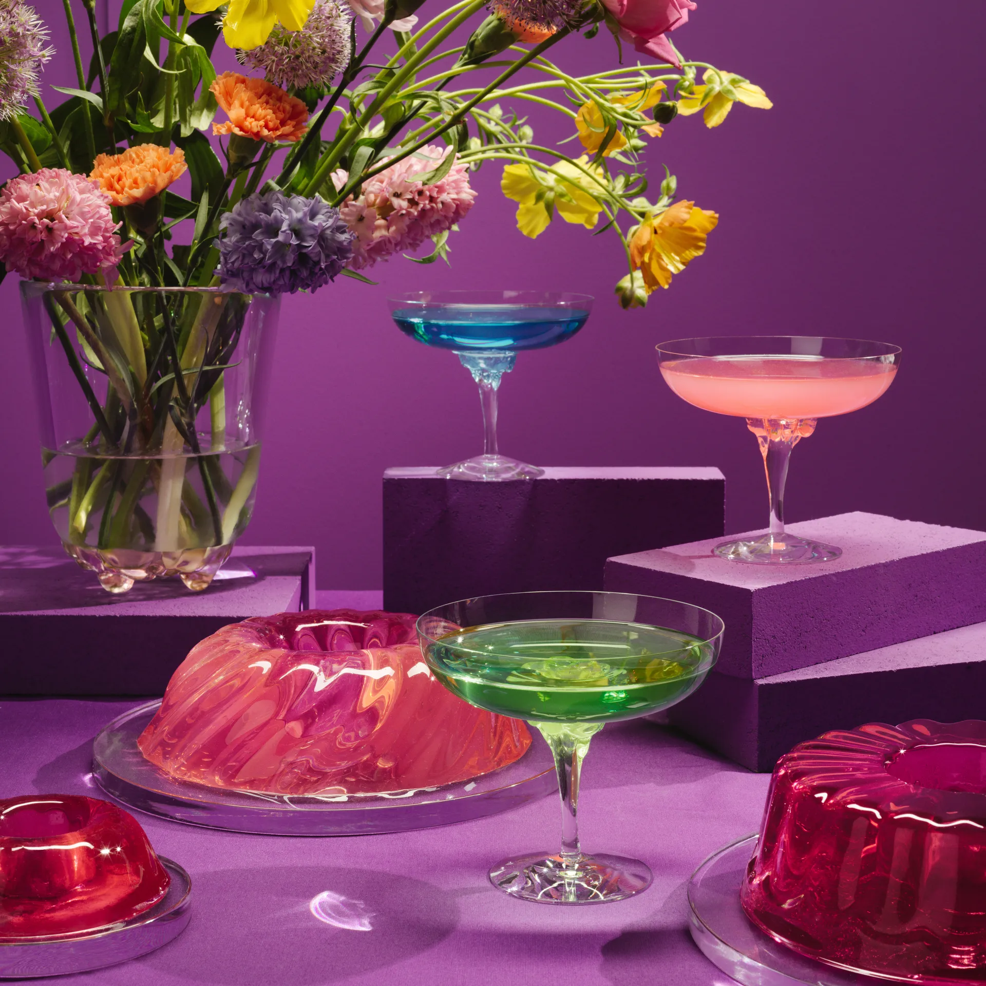 Coupe à boisson Sugar Dandy 32 cl, Rose Kosta Boda