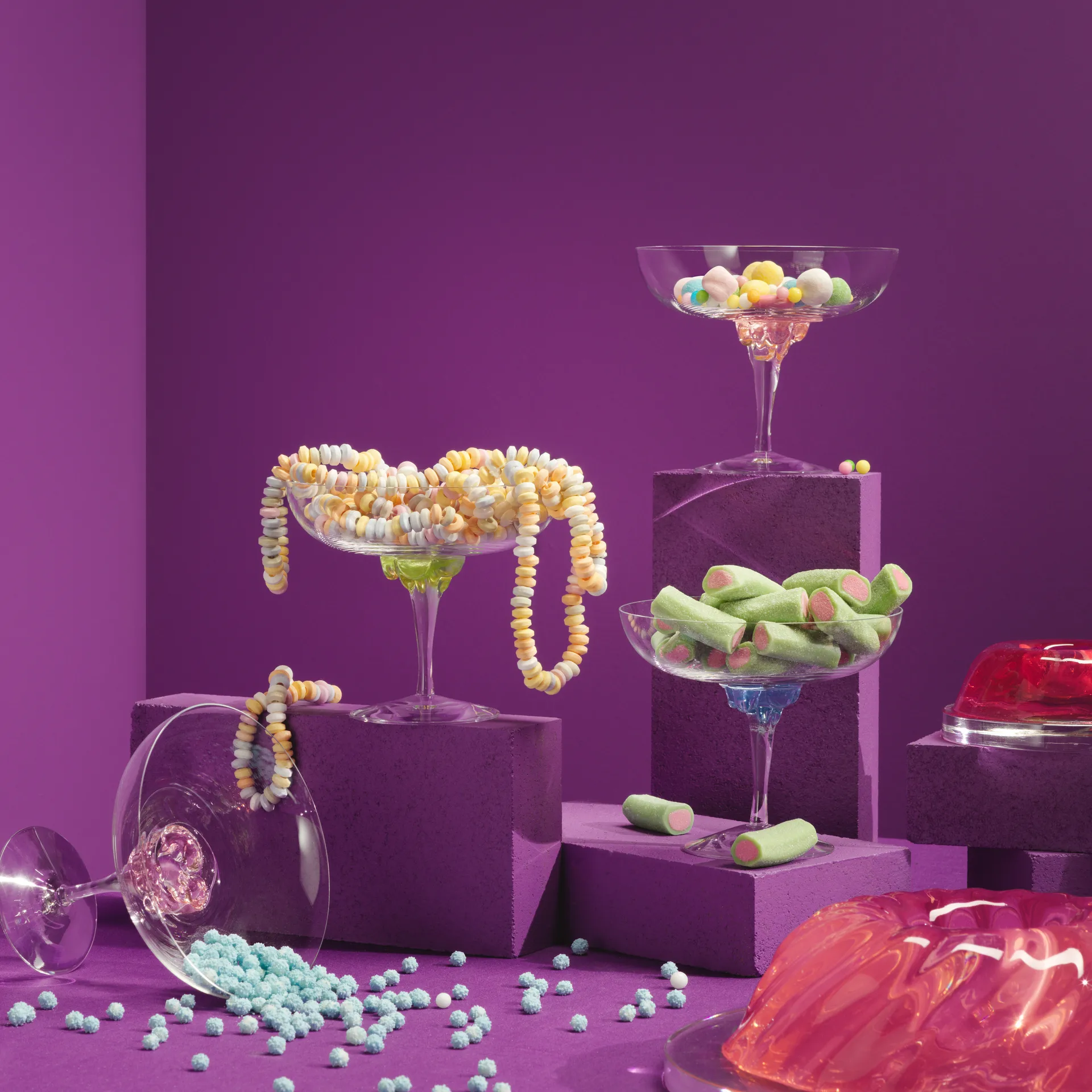 Coupe à boisson Sugar Dandy 32 cl, Rose Kosta Boda