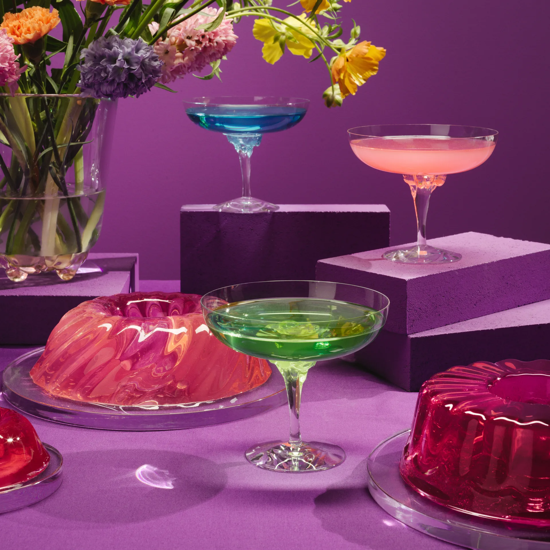 Coupe à boisson Sugar Dandy 32 cl, Vert Kosta Boda