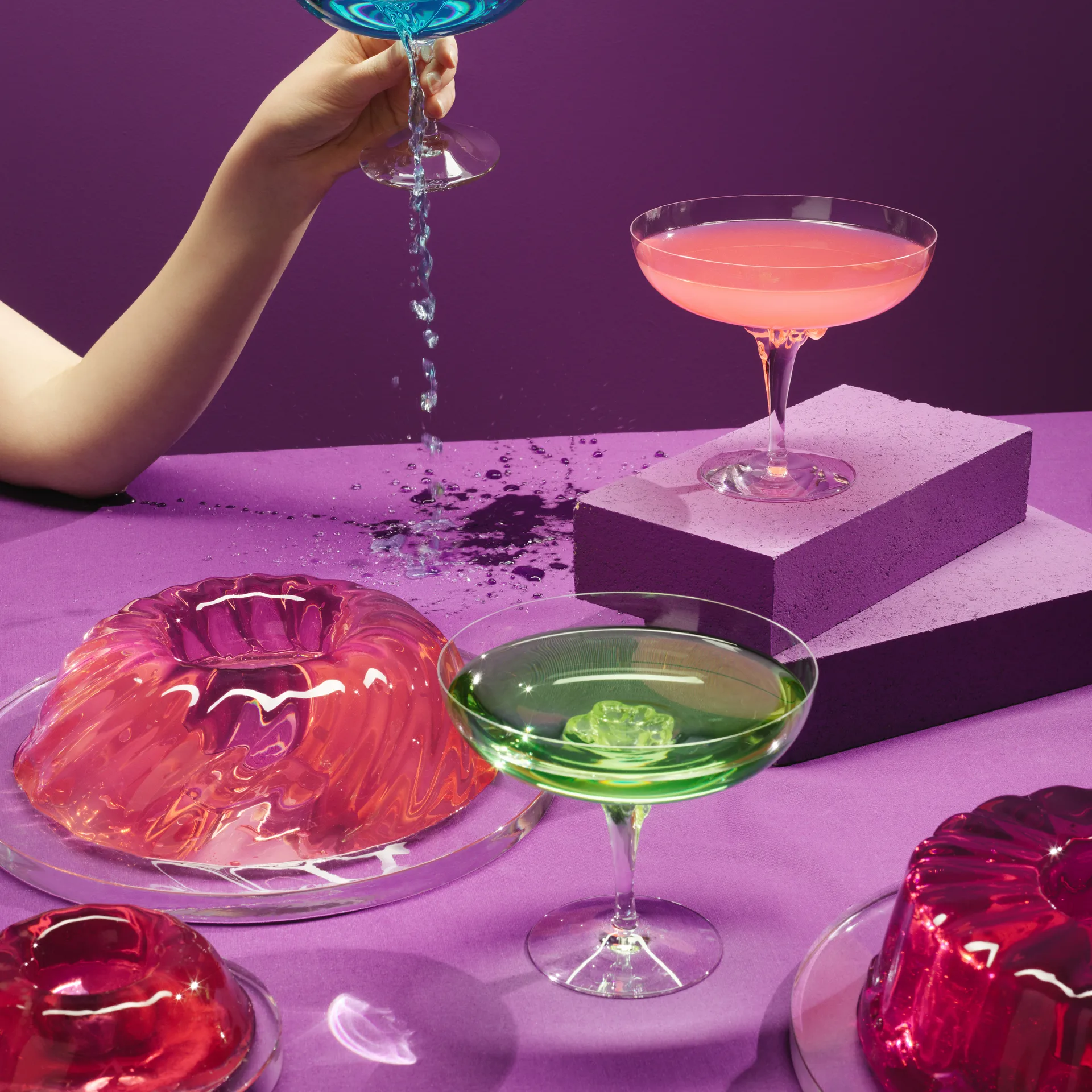 Coupe à boisson Sugar Dandy 32 cl, Vert Kosta Boda