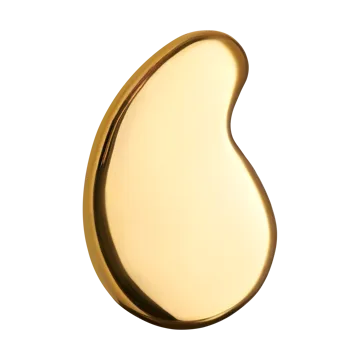 Décoration Tears of joy 146 mm - Golden tears - Kosta Boda