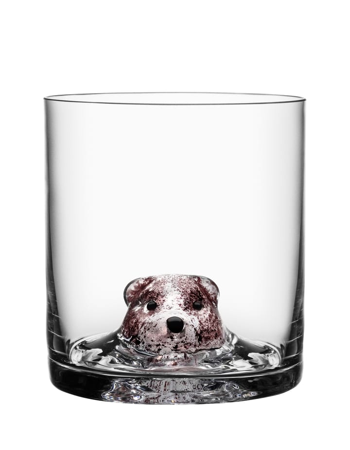 New Friends de Ernst Billgren - verre ours - Kosta Boda