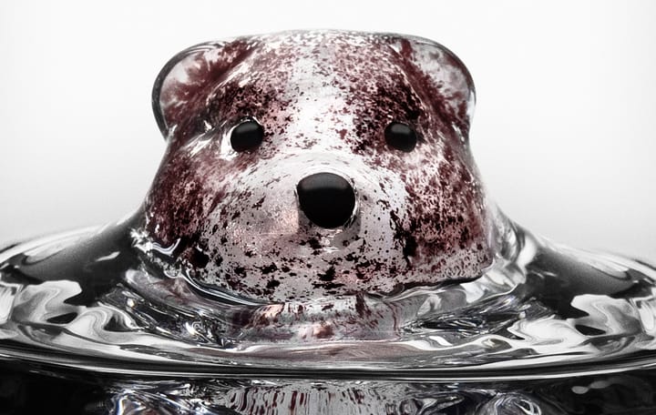 New Friends de Ernst Billgren - verre ours - Kosta Boda