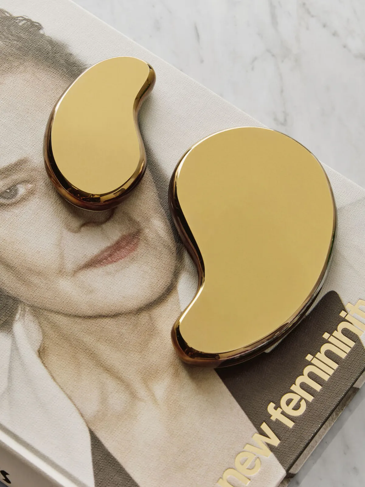 Objet déco Tears of Joy 2 pièces, Or Kosta Boda