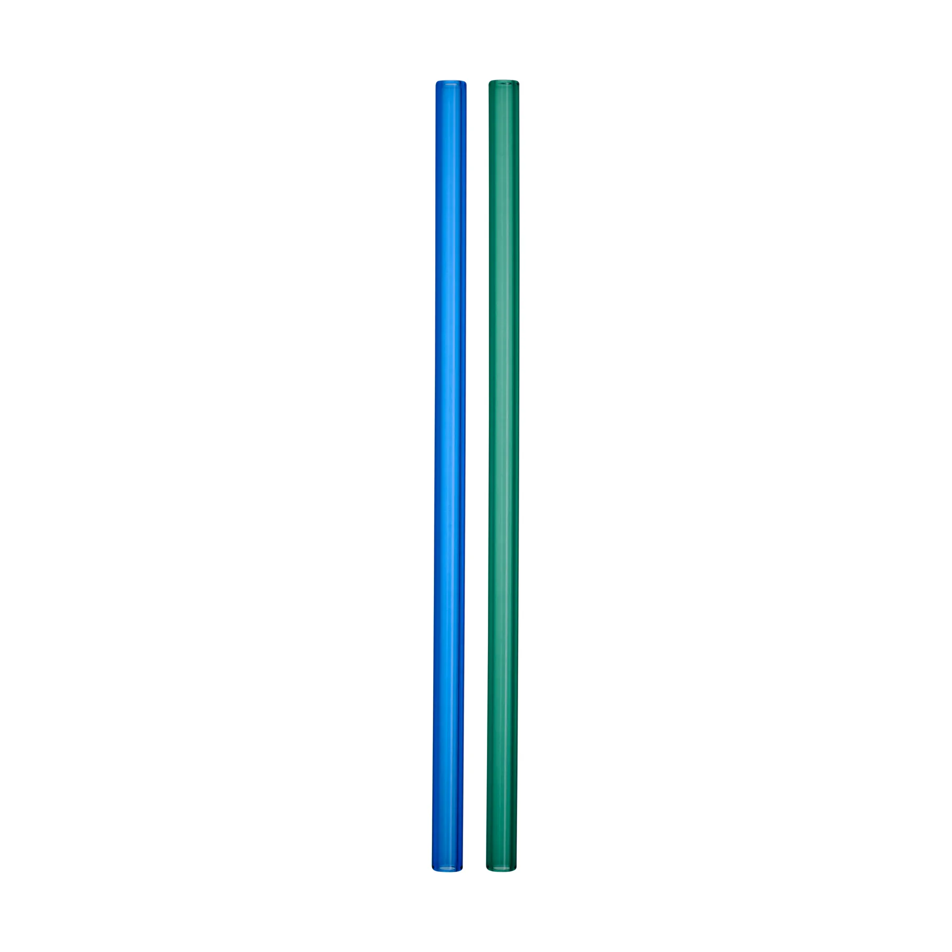 Pailles Sipsavor 200 mm lot de 2, bleu-vert Kosta Boda