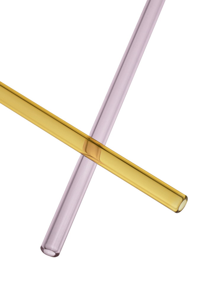 Pailles Sipsavor 200 mm lot de 2, Rose-jaune Kosta Boda