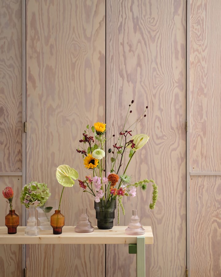 Pavilion vase 134 mm, Rose Kosta Boda