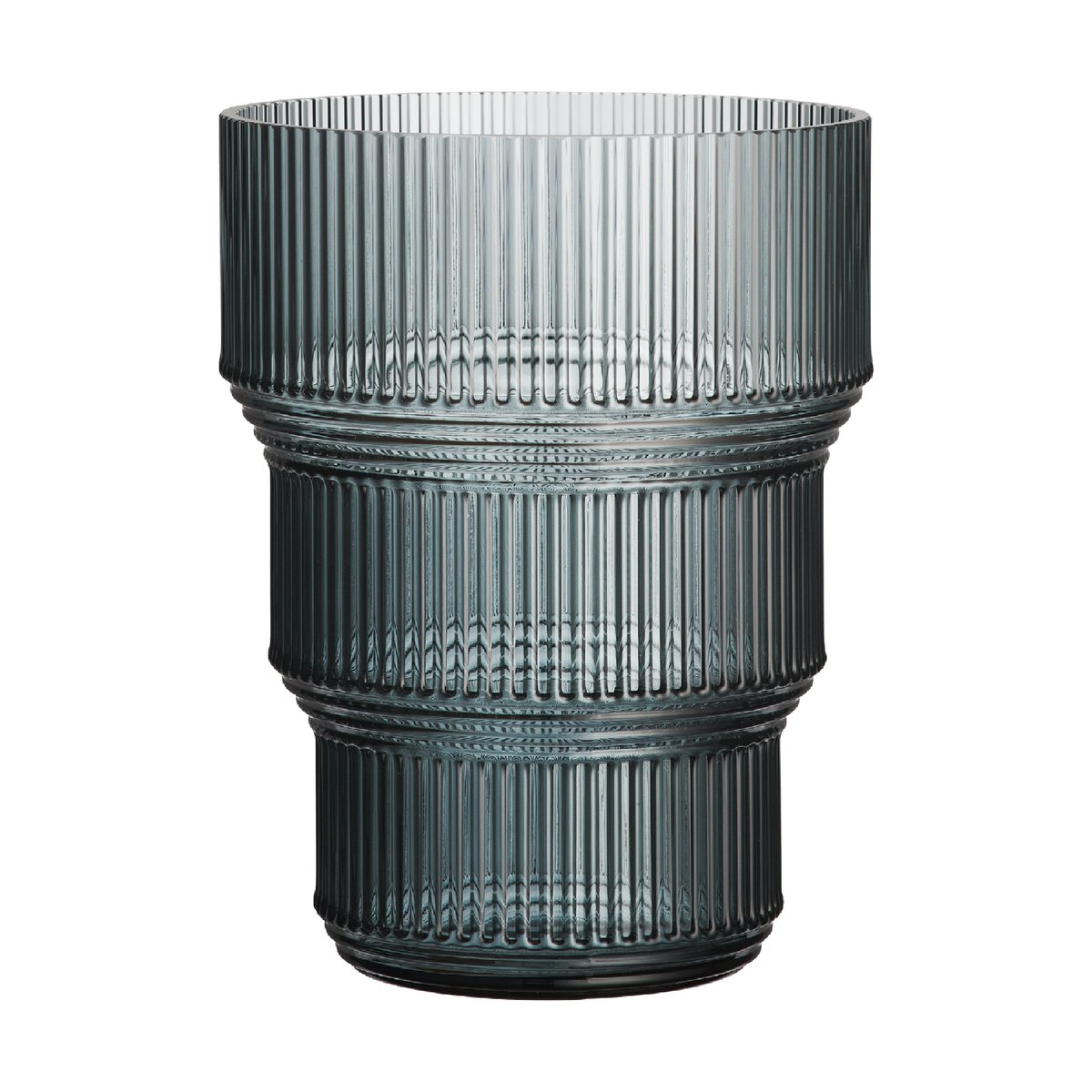 Kosta Boda Pavilion vase tulipe 173 mm Gris