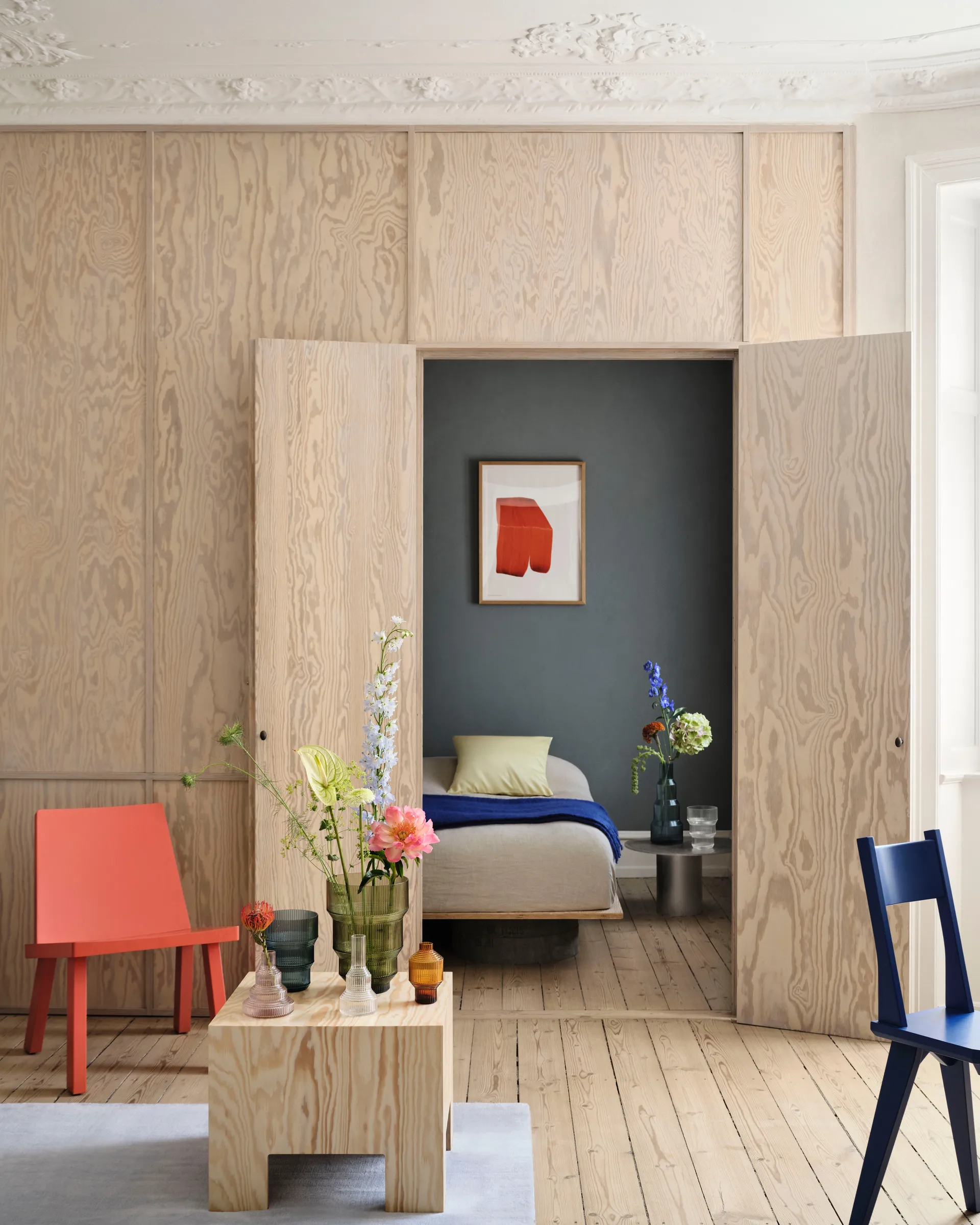 Pavilion vase tulipe 173 mm, Gris Kosta Boda