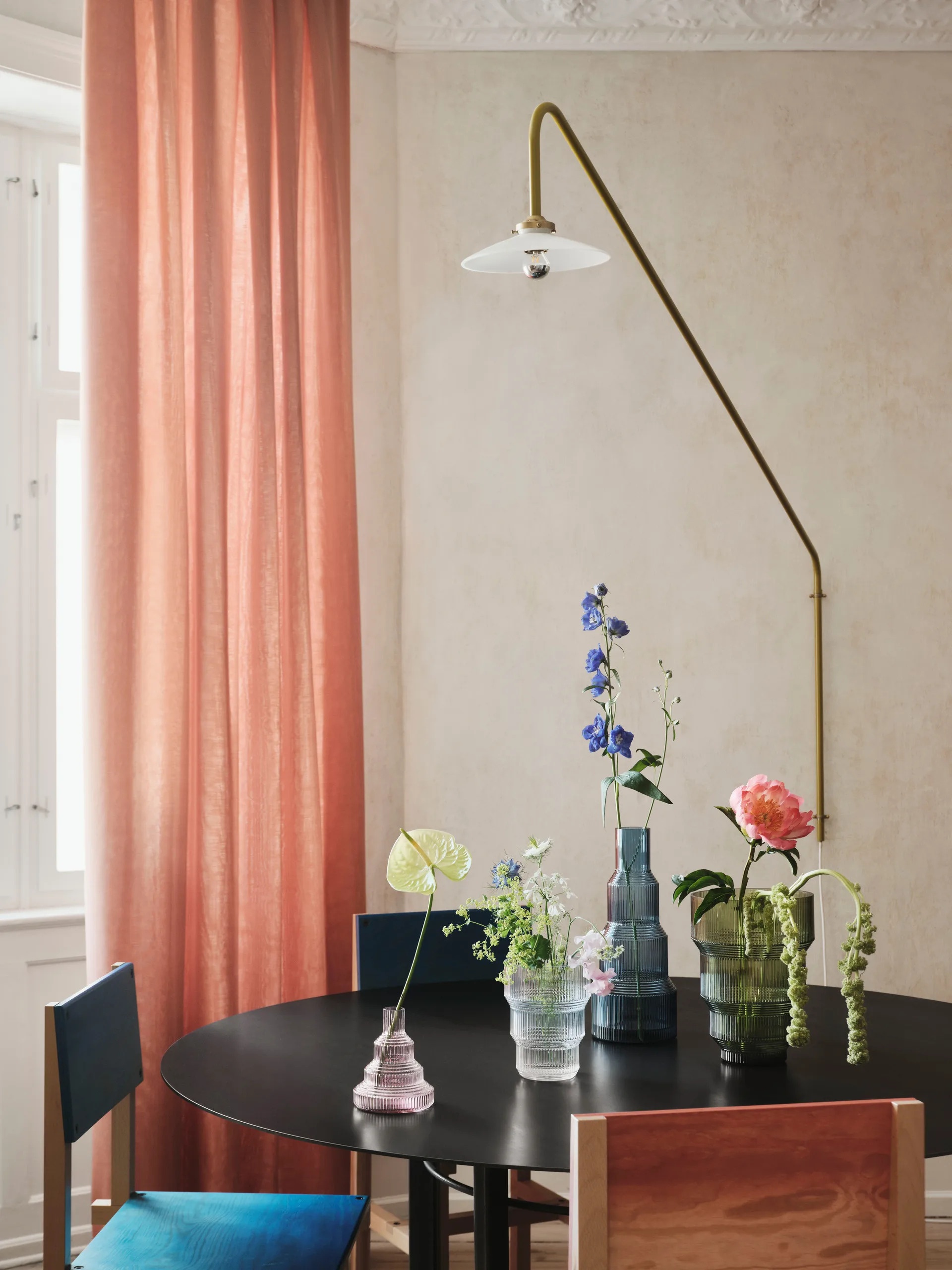 Pavilion vase tulipe 173 mm, Transparent Kosta Boda