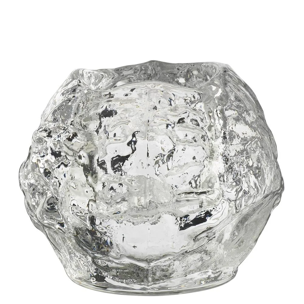 Photophore boule de neige, Grand, H9 cm Kosta Boda