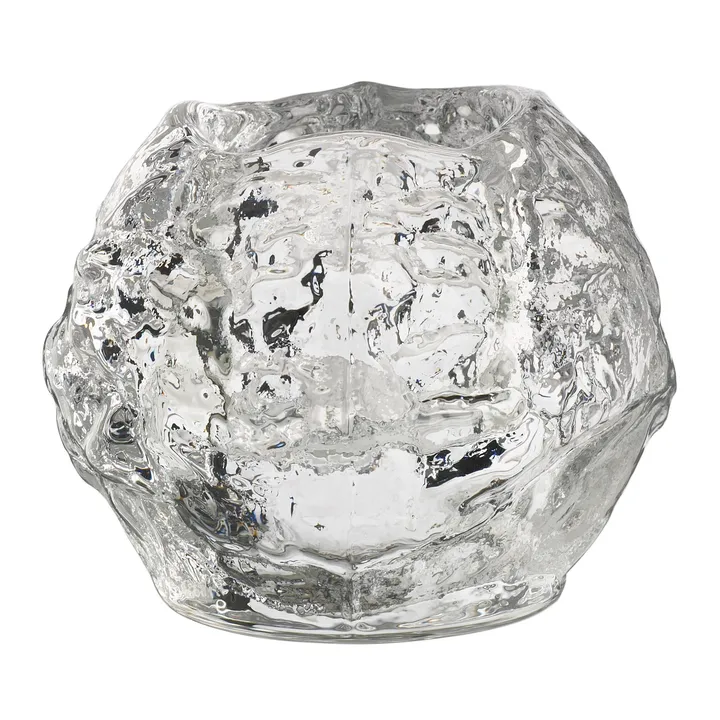 Photophore boule de neige - Moyen, H7 cm - Kosta Boda