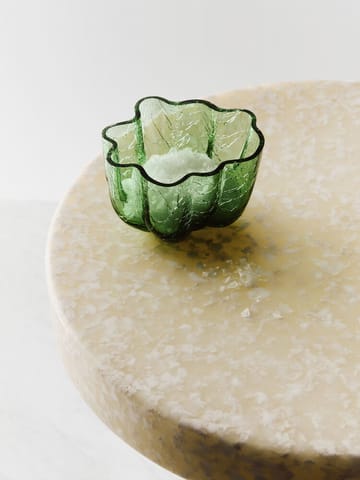 Photophore Crackle 5,8 cm - Vert foncé - Kosta Boda