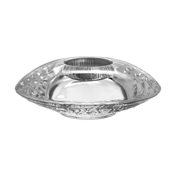 Photophore Discus 140 mm - Transparent - Kosta Boda