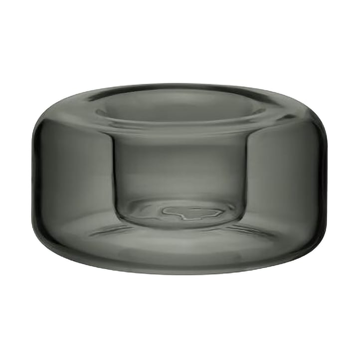 Photophore Happy 4,7 cm - Anthracite - Kosta Boda