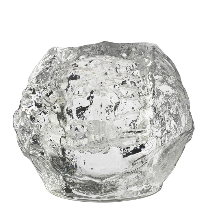 Photophore Snowball - Taille L, H9 cm - Kosta Boda