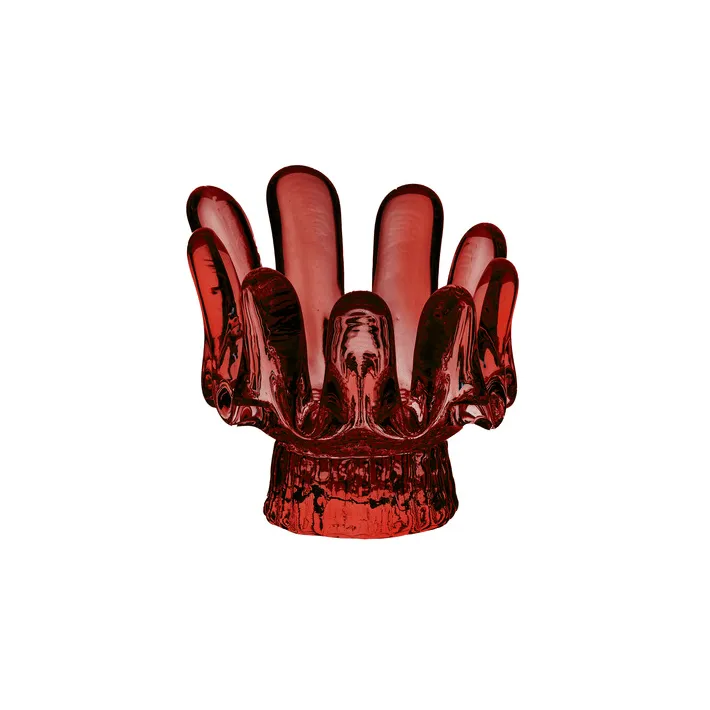 Photophore Solros 9,2 cm, Rouge Kosta Boda