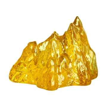 Photophore The Rock 91 mm - Jaune - Kosta Boda