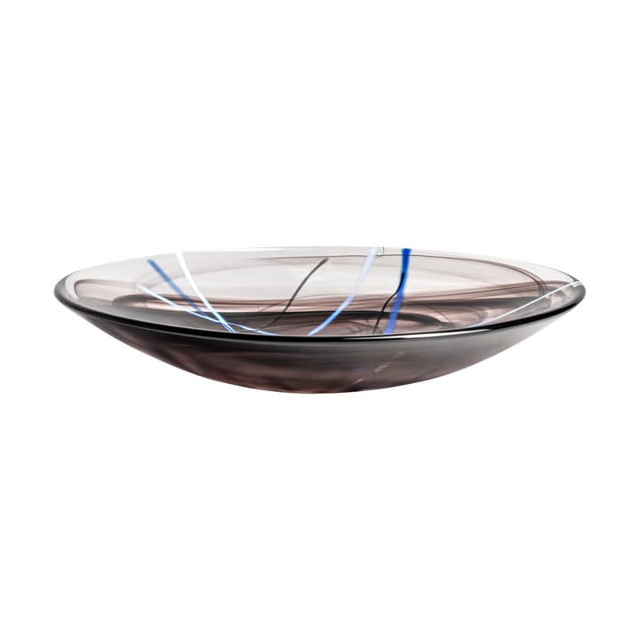 Plat Contrast 380 mm - Noir - Kosta Boda