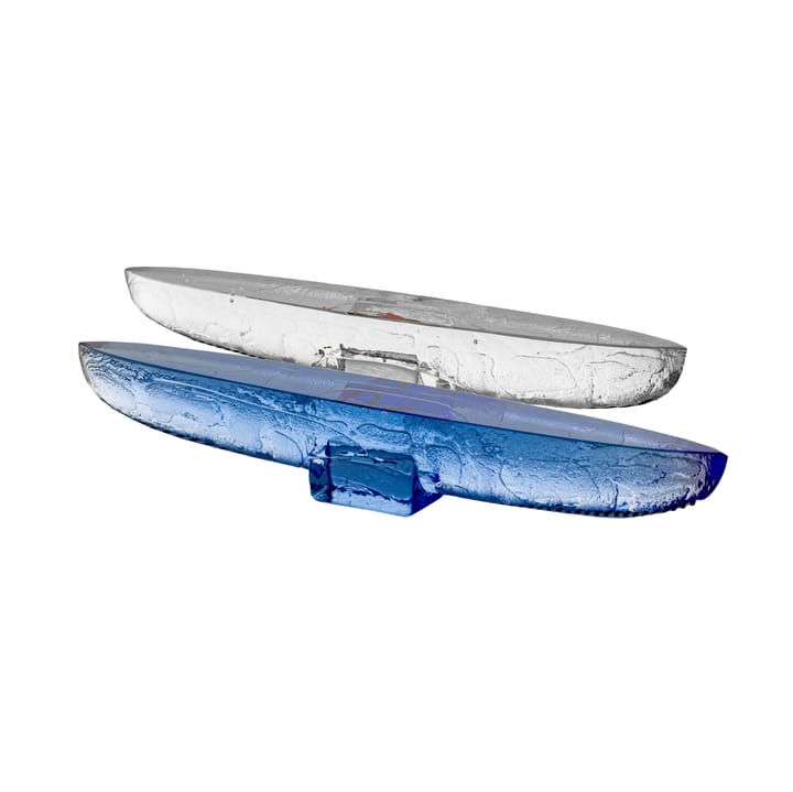 Sculpture en verre BV Drifter, Transparent Kosta Boda