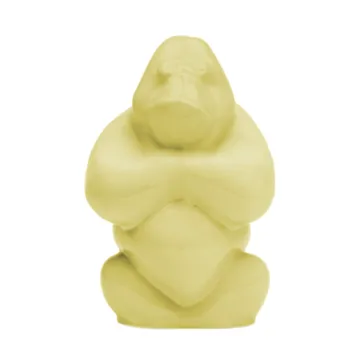 Sculpture Gabba Gabba Hey 120 mm - Banana milk - Kosta Boda