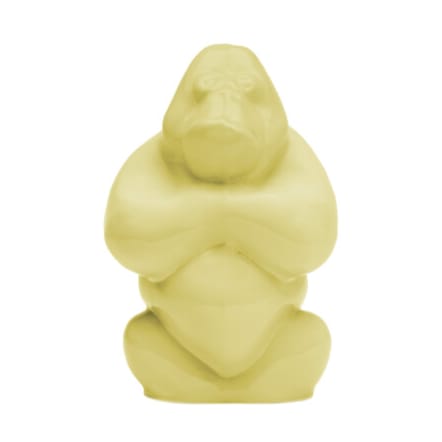 Sculpture Gabba Gabba Hey 120 mm - Banana milk - Kosta Boda