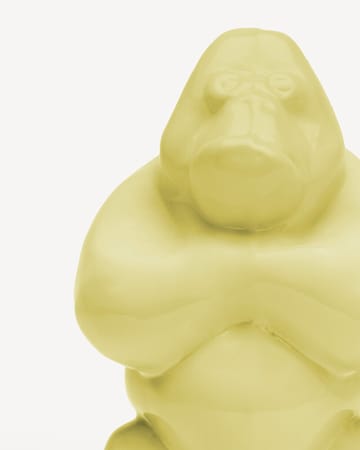 Sculpture Gabba Gabba Hey 120 mm - Banana milk - Kosta Boda