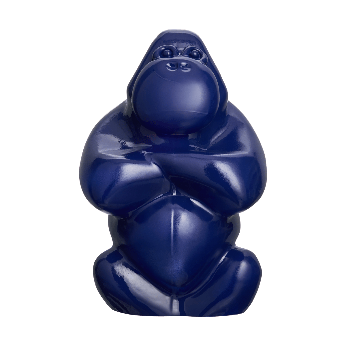 Kosta Boda Sculpture Gabba Gabba Hey 305 mm Bleu Klein