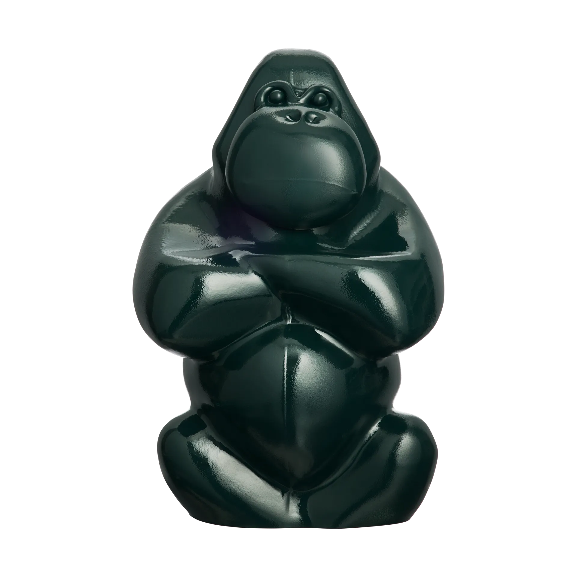 Sculpture Gabba Gabba Hey 305 mm, Vert foncé Kosta Boda