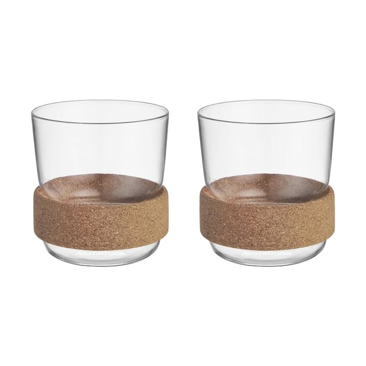 Tasse avec anneau en liège Viva 30 cl, 2 pièces - Clair - Kosta Boda