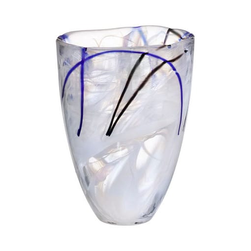 Vase Contrast, Blanc Kosta Boda