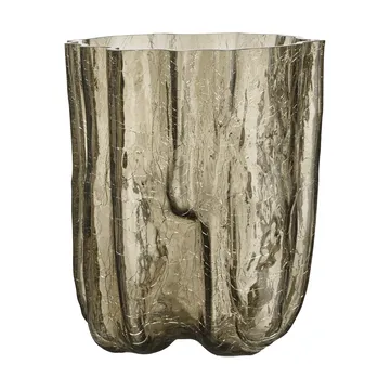Vase Crackle 27 cm - Taupe - Kosta Boda