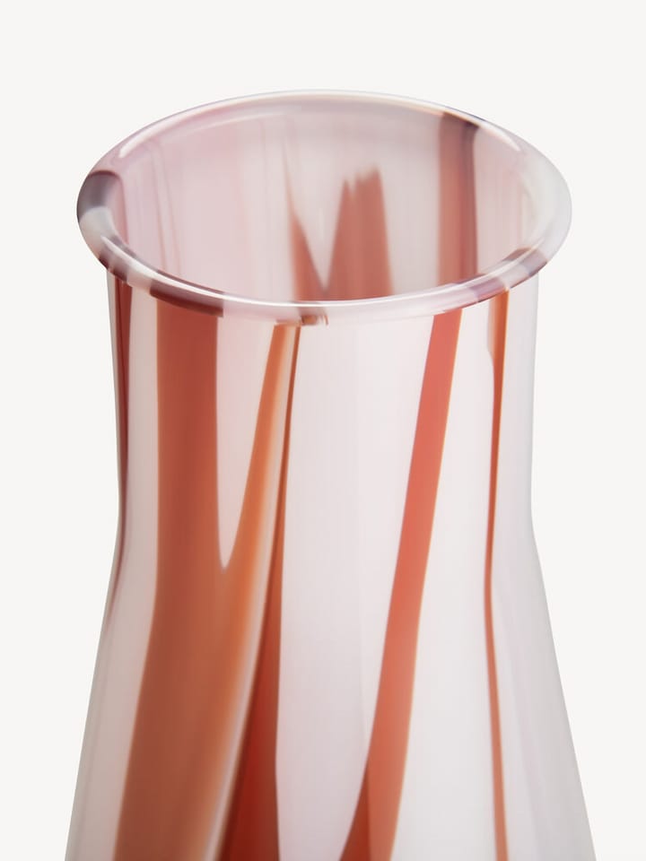 Vase erlenmeyer Lab 30,5 cm, Rouge-blanc-rose Kosta Boda