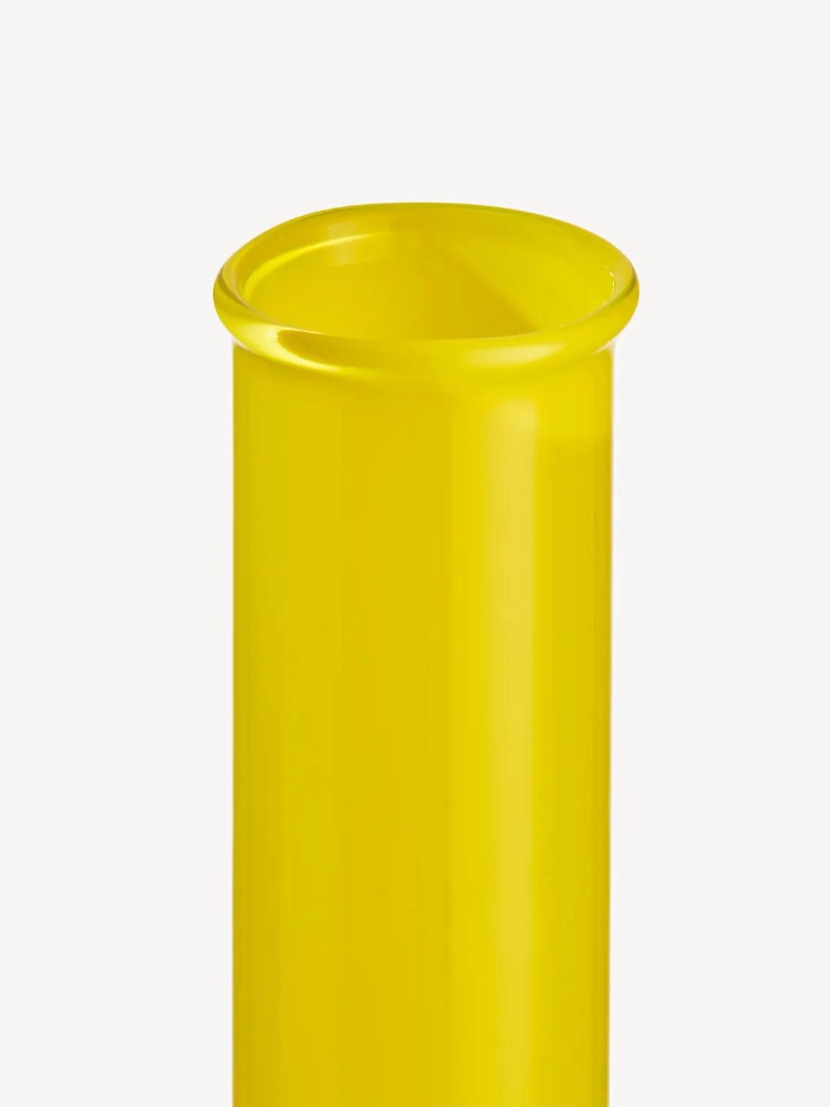 Vase flacon rond Lab 31,5 cm, Jaune Kosta Boda