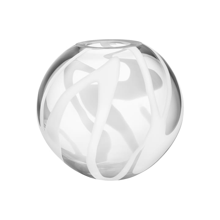 Vase Globe 24cm - Blanc - Kosta Boda