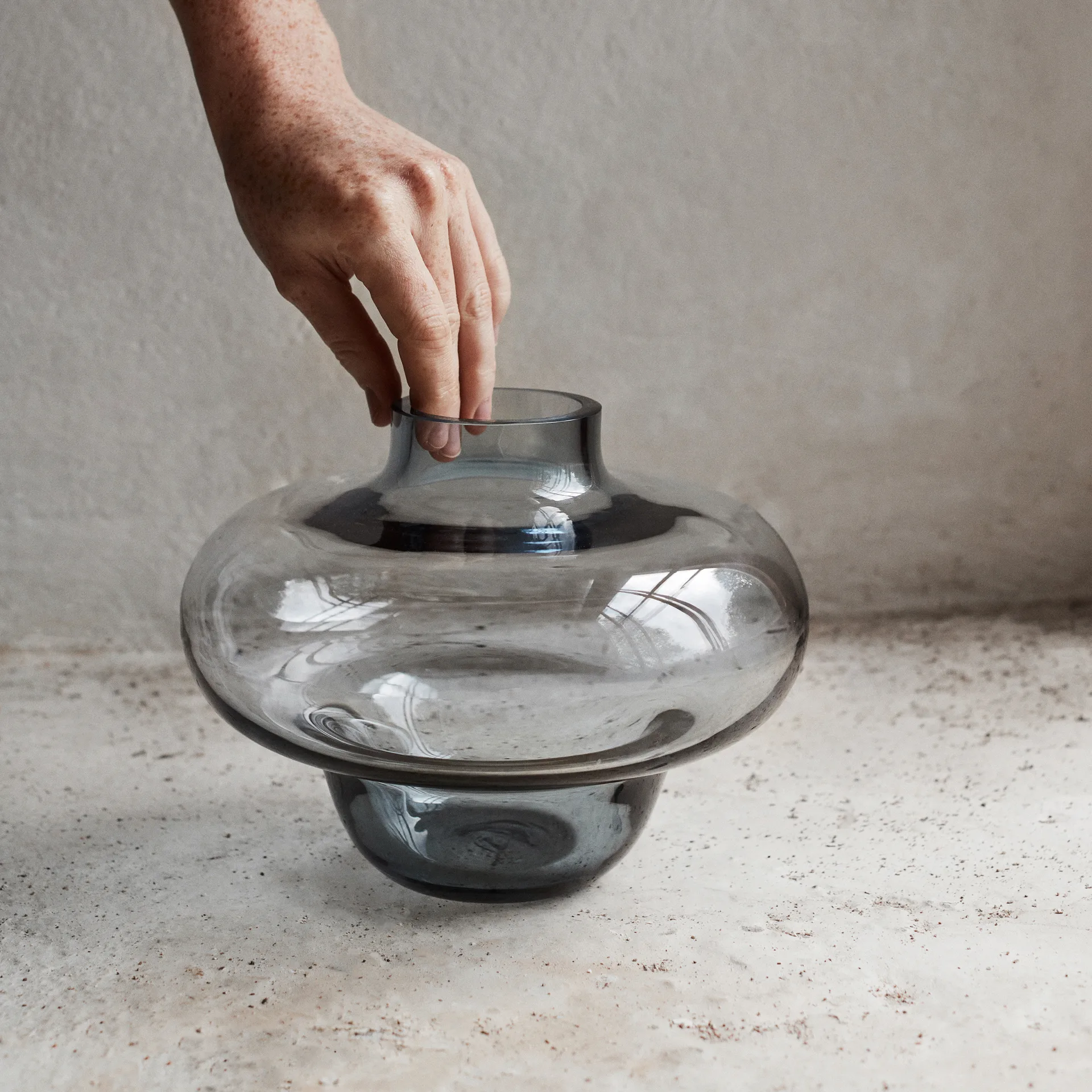 Vase Kappa 160 mm, Gris Kosta Boda