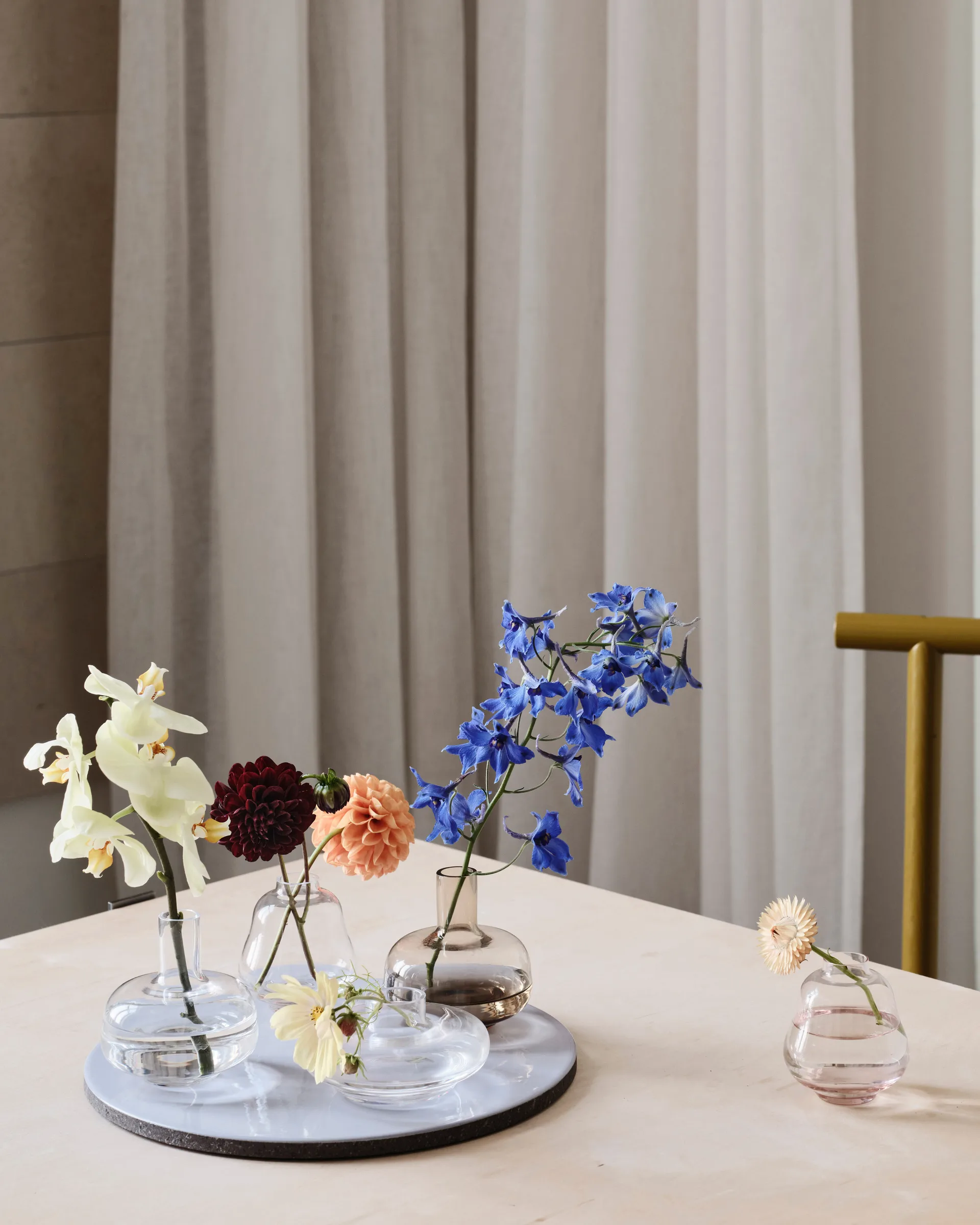 Vase Kappa lot de 3, Transparent Kosta Boda