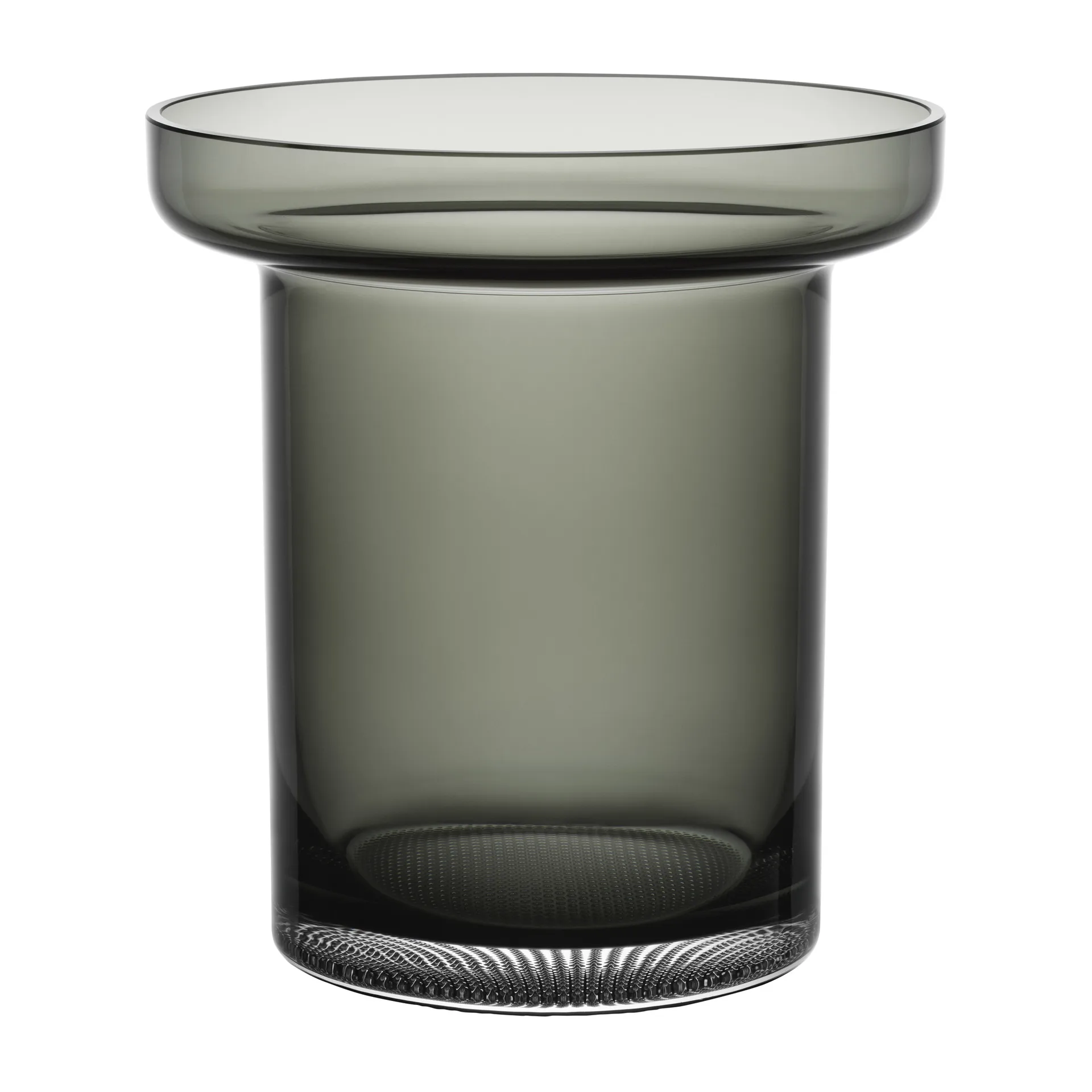 Vase Limelight Tulip 19,5cm, Gris fumé Kosta Boda