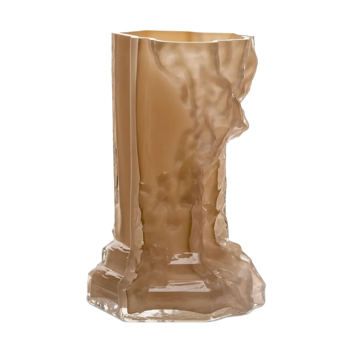 Vase Rocky Baroque 25 cm, Rose pâle Kosta Boda